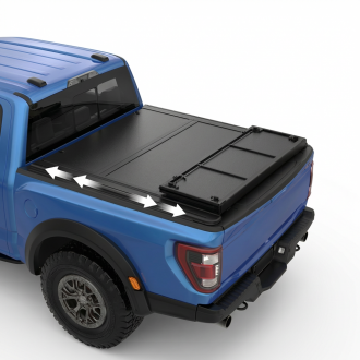 Sliding folding tonneau cover