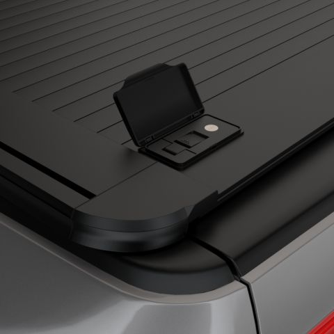 Double lock manual rolling tonneau cover