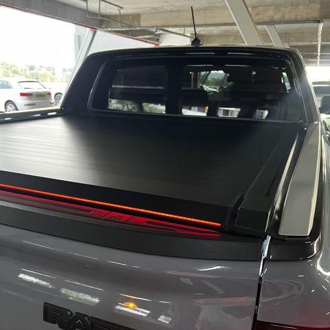 Custom truck bed cover