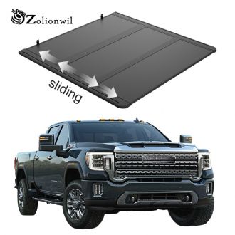 sliding tri fold bed cover