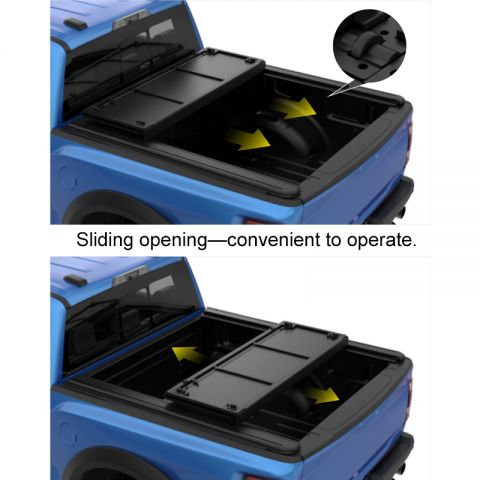removable hard folding tonneau cover