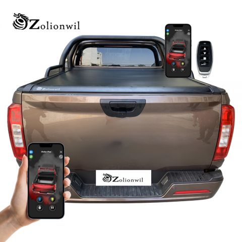 Aluminum Hard Retractable Electric Pickup Bed Cover